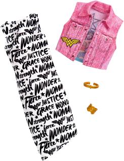 Conjunto de moda Barbie Complete Looks Mulher Maravilha
