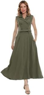Conjunto Feminino Evangélico Saia Longa e Colete Alfaiataria  Moderno, Elegante e Atempora