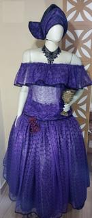 Conjunto  M 5 Peças Pomba Gira  Mulambo rosa caveira Umbanda Candomble Roupa de Santo