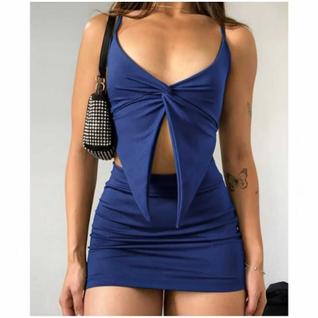 Conjunto Mini Saia Com Cropedd Assimétrico Curto Colado Tendência Moda Feminina Gringa