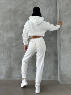 Conjunto Moletom Feminino Cropped com Capuz  Estilo, Conforto  tumbler com calça regulavel