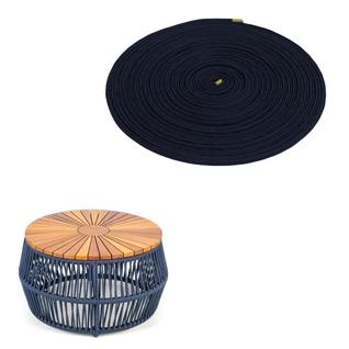 Corda Nautica com Proteção Uv Para Móveis Externos Artesanato 6mm 80mts