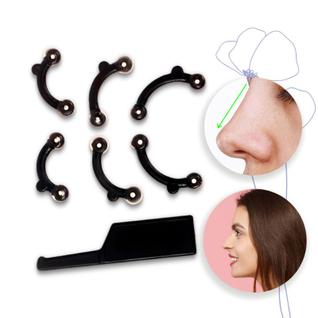 Corretor Nasal Para Afinar E Empinar O Nariz Sem Dor Kit 3 Pares Modelador Invisível Pront