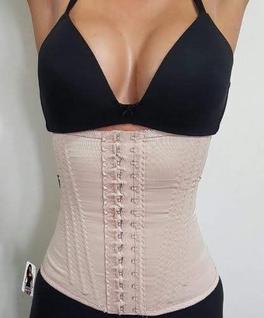 Corselete Nude De Compressão Gradual Para Afinar A Cintura E Disfarçar Imperfeições Do Cor