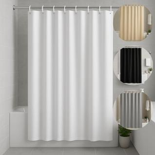 Cortina De Box Banheiro Antimofo Impermeável Plastico Grosso PVC Lisa