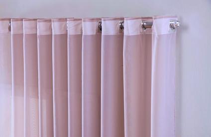 cortina sala quarto voal liso delicate 300x280 transparente