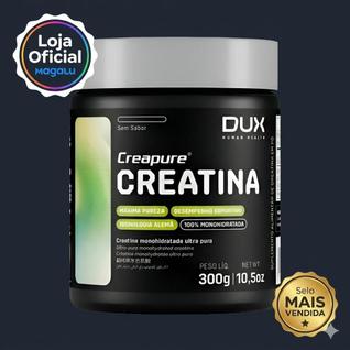 Creatina Creapure Dux 300g  Selo Alemão de Pureza  Original  Qualidade Premium  Envio Full