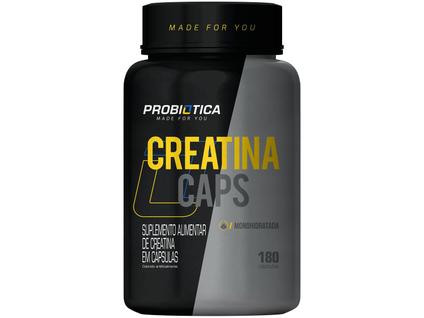Creatina Mono-hidratada Probiótica 180 Cápsulas