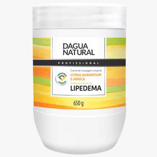 Creme de Massagem Dagua Natural Citrus Aurantium e Arnica 650g Redução do Lipedema