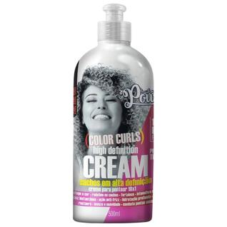 Creme De Pentear Color Curls Soul Power 1 Reabilitação Para Cabelos Coloridos Ou Descolori