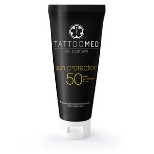 Creme de proteção solar TattooMed SPF50 100mL para pele tatuada