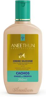 Creme de Silicone Com Colageno e Aminoacidos Filtro Solar Ph 4,5 Cabelos Cacheados e Cresp