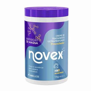 Creme de Tratamento Novex Reposição de Massa 1Kg Hidratação, Força e Brilho Embelleze
