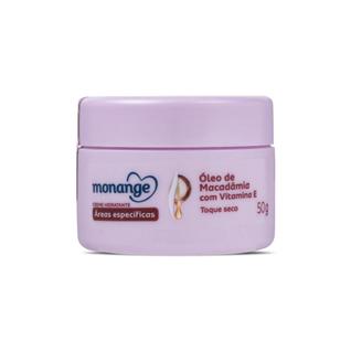 Creme Hidratante Áreas Específicas Monange Macadâmia 50g