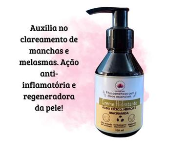 Creme hidratante clareador 100ml