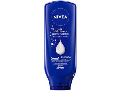 Creme Hidratante Corporal Nivea Milk para Banho - 250ml