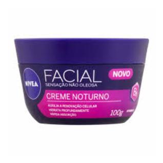 Creme hidratante  facial nivea 100g (a escolher)