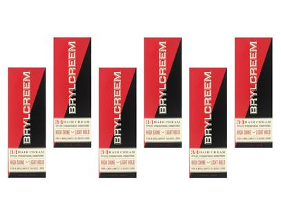 Creme para cabelo Brylcreem 3 em 1 Styles fortalece as condições 165 ml