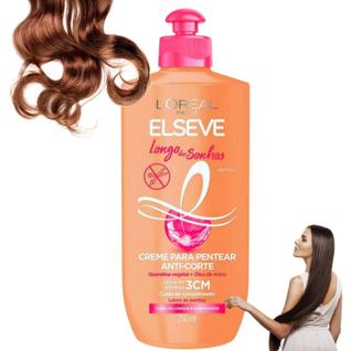Creme para Pentear Longo dos Sonhos Elseve Loreal Paris Anti Corte Repara os ultimos 3 cm 