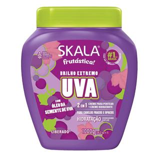 Creme tratamento skala frutas 1kg (a escolher) sabor:banana