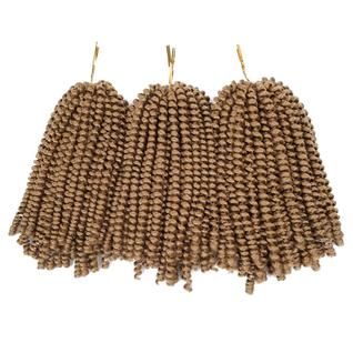 Crochê Hair Beyond Beauty Spring Twist 8 polegadas e 90 fios