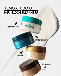 Cronograma capilar grankera - Hidratação 300g NUTRIÇÃO 300g RECONSTRUÇÃO 300g DETOX 300g