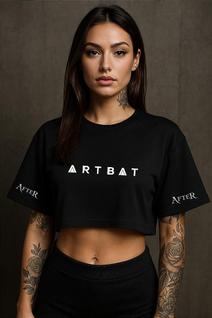 Cropped Oversized Artbat - Estampa DTF em Algodão