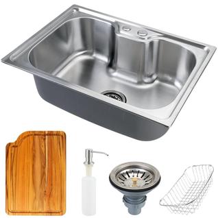 Cuba para cozinha gourmet pia aço inox com acessórios e tábua de corte Nawa 50 cm pingoo.c