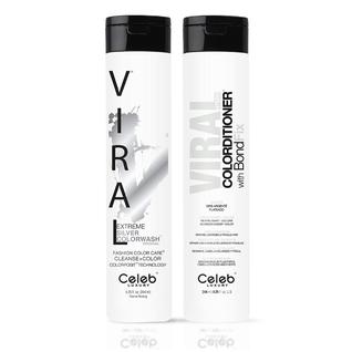 Cuidados com o cabelo Celeb Luxury Viral Silver Healthy Duo
