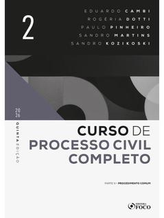 CURSO DE PROCESSO CIVIL COMPLETO - 5ª ED - 2026 VOLUME 2 - VOL. 2
