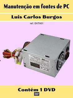 Curso em  DVD aula físico,Manutenção em Fontes de PC