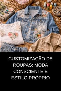 Customização de Roupas Moda Consciente e Estilo Próprio
