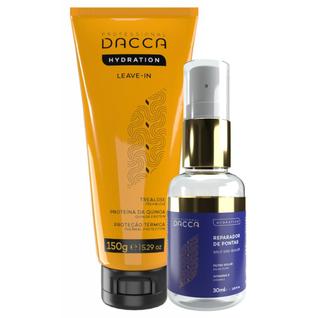 Dacca Kit Leave-in Protetor Térmico Solar Capilar + Óleo Reparador de pontas