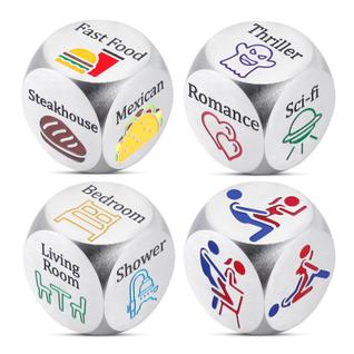 Date Night Dice FOOZDEEVAAQ para casais, 11º aniversário