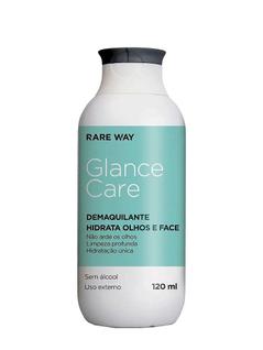 Demaquilante Facial Glance Care Rare Way 120ml - Limpeza Suave para Todos os Tipos de Pele
