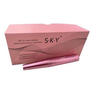 Dermografo Dermapen Sky Sem Fio Pro Para Micropigmentação