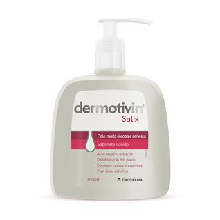 Dermotivin Salix Sabonete Líquido para Pele Acneica 300ml
