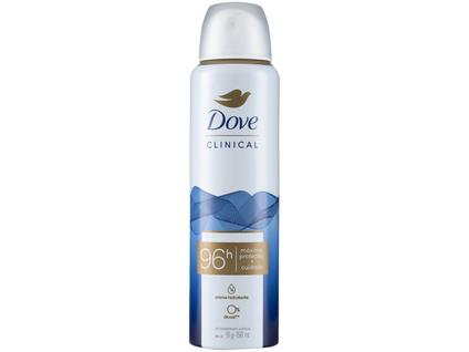 Desodorante Dove Clinical Original Clean Aerosol Antitranspirante 96h 150ml