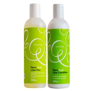 Deva Curl Low Poo Kit - Shampoo + Condicionador