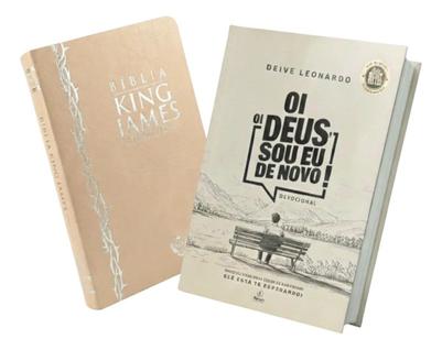Devocional Oi Deus Sou Eu De Novo Deive Leonardo E Biblia Kj