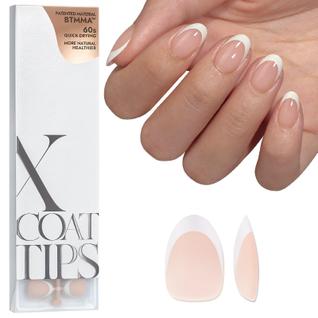 Dicas de unhas de gel macio BtartboxNails Extra Short Ammond French