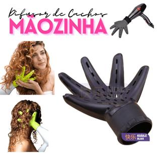 Difusor de Cachos Tipo Mãozinha para Secador de Cabelo Define Sem Frizz Ideal para Cabelos