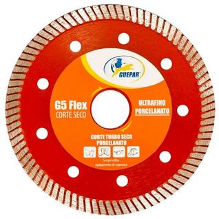Disco Corte Guepar Turbo Seco Porcelanato G5 Vermelho