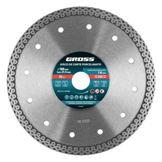 Disco de corte diamantado porcelanato 25,4mm 1pc gross