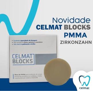 Disco Multilayer Modelo Zirkonzahn Pmma 20mm Cor A3 Celmat