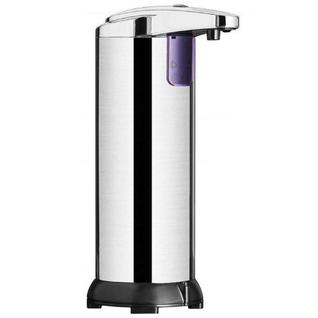 Dispensador de sabão em aço inoxidável 250ml automático sem usar as mãos