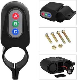 Dispositivo Sonoro Antifurto Bike com Senha Digital 110dB Alarme Potente para Evitar Roubo
