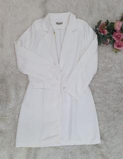 DOUTORAS MODAS Blazer de Alfaiataria sobre Tudo 105 Tendencia outono