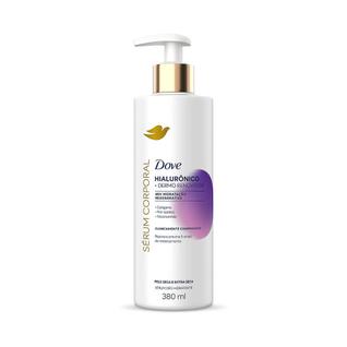 Dove Sérum Hidratante Corporal Hialurônico Dermo Renovador Pele Seca e Extra Seca 380ml