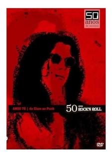 DVD 50 Anos RockNRoll Anos 70 - Do Glam ao Punk